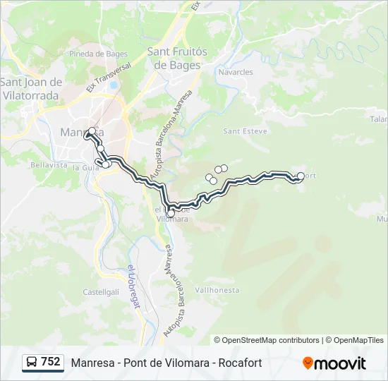 752  Line Map