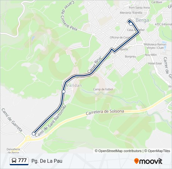 Mapa de 777 de 