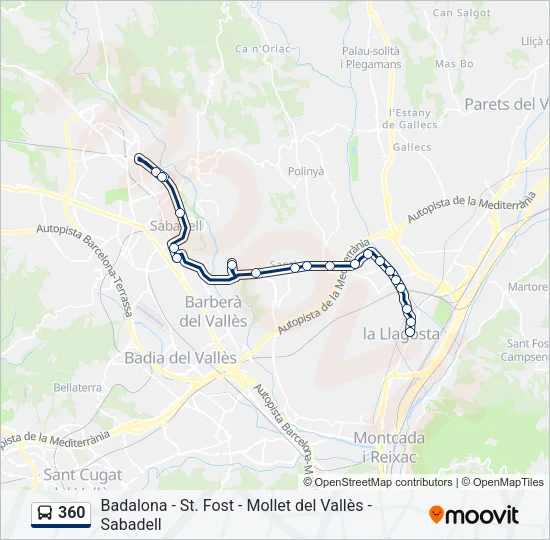 360  Line Map