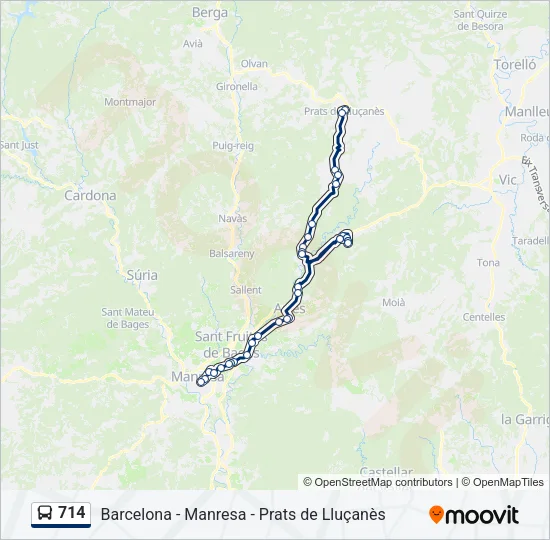 714  Line Map