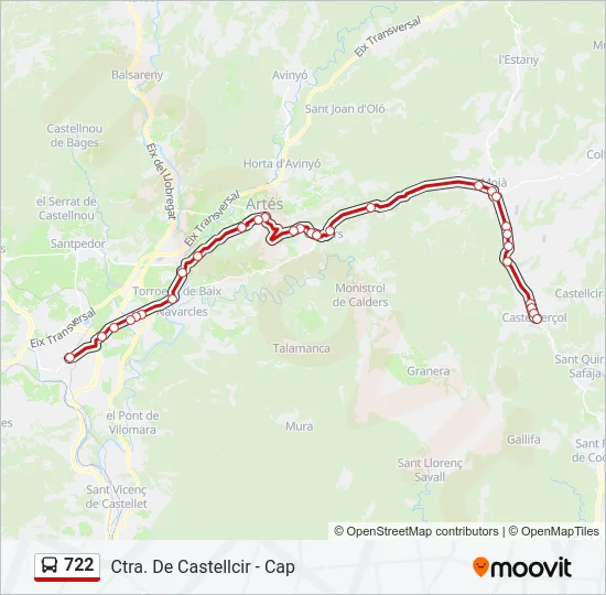 722  Line Map