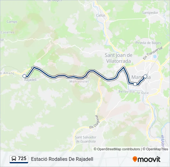 725  Line Map