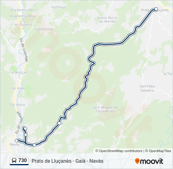 730  Line Map