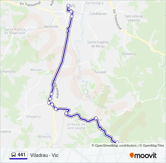 441  Line Map