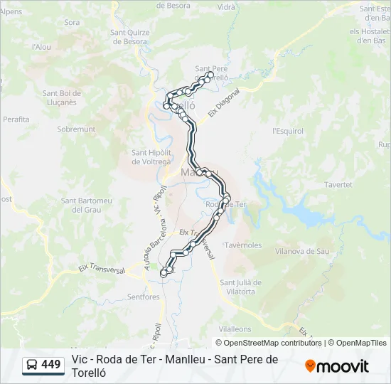 449  Line Map