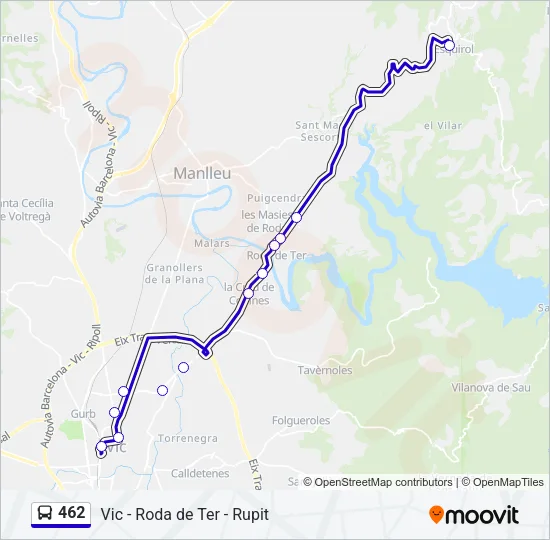 462  Line Map