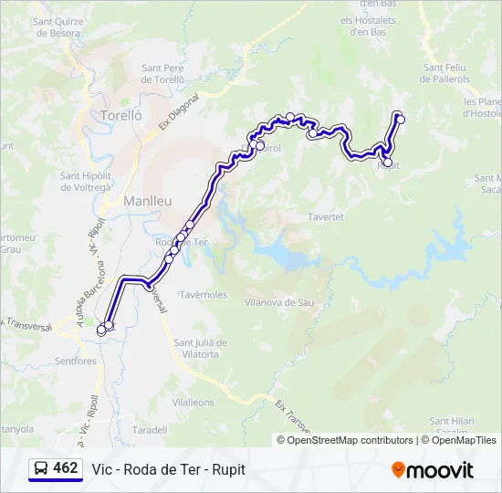 462  Line Map