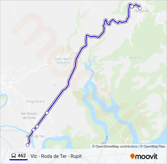 462  Line Map
