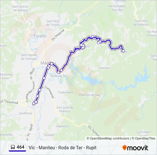 464  Line Map
