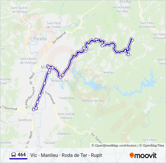 464  Line Map