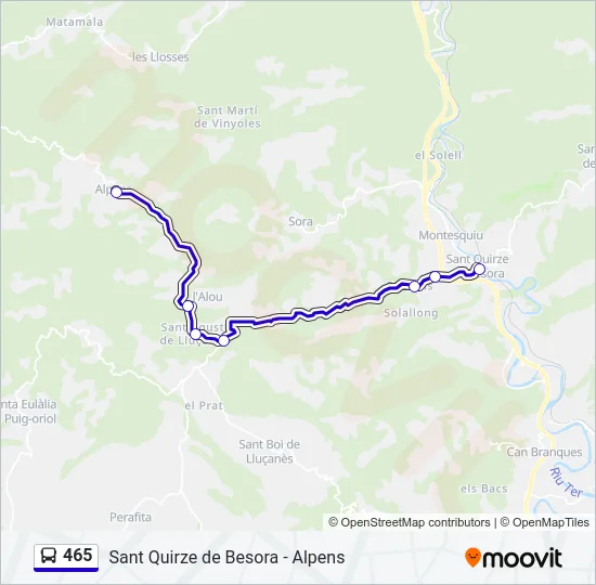 465  Line Map