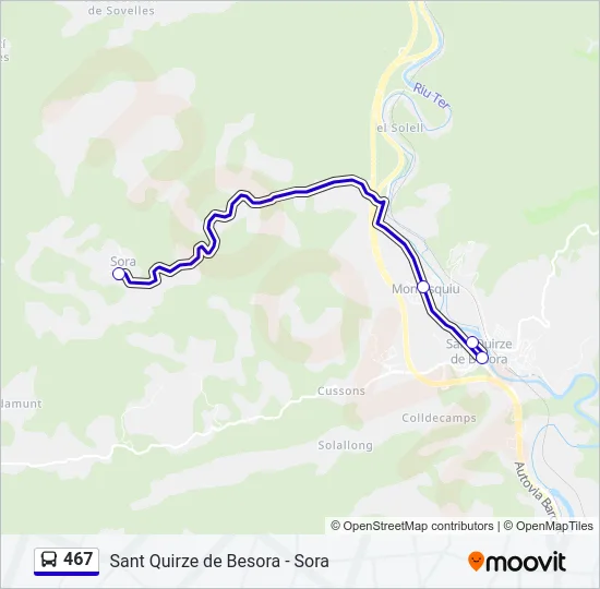 467  Line Map