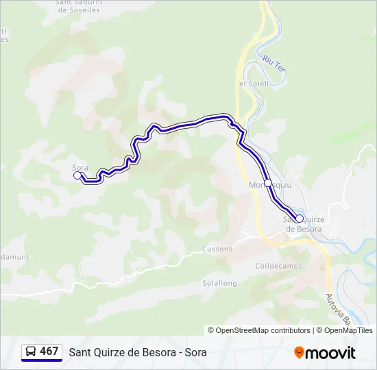 467  Line Map