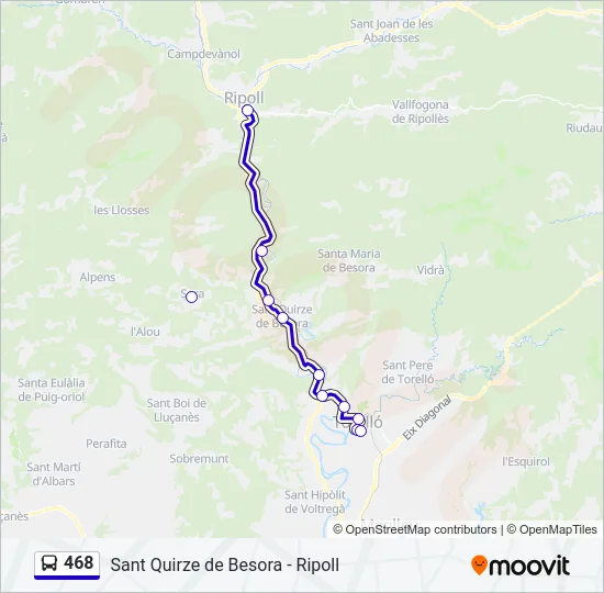 468  Line Map
