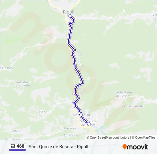 468  Line Map