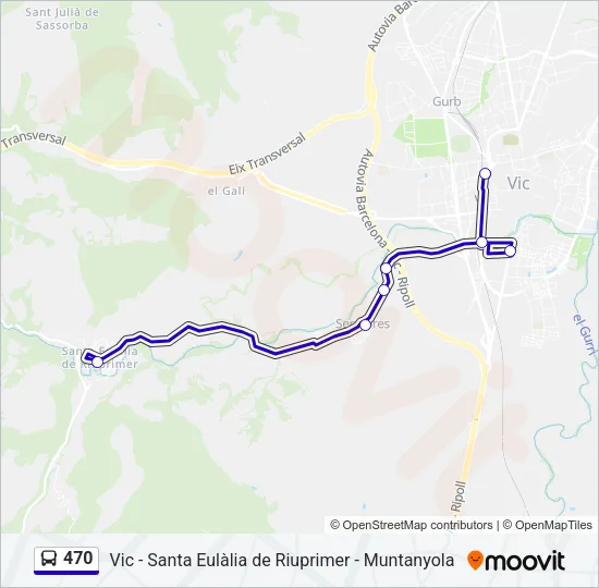 470  Line Map