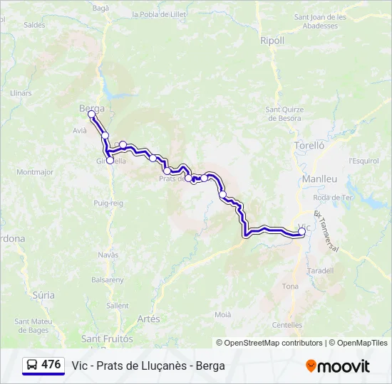 476  Line Map