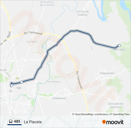 485  Line Map