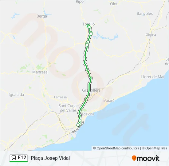E12  Line Map
