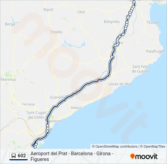 602  Line Map