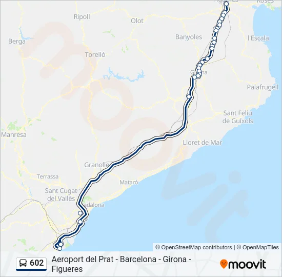 602  Line Map