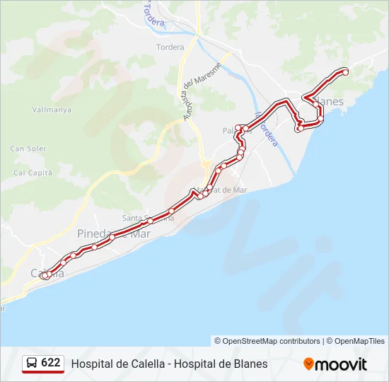 622  Line Map