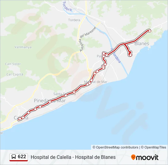 622  Line Map
