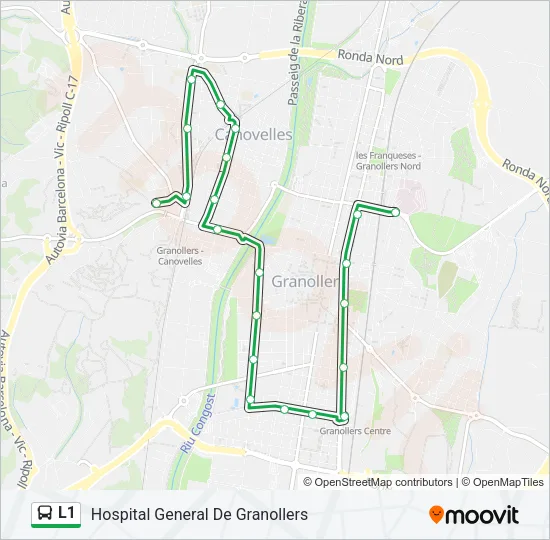 L1  Line Map