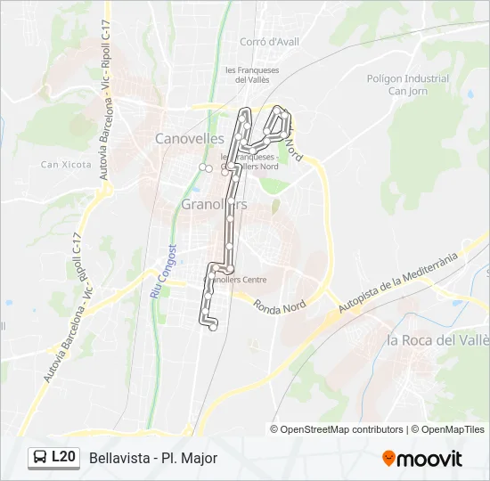 L20  Line Map