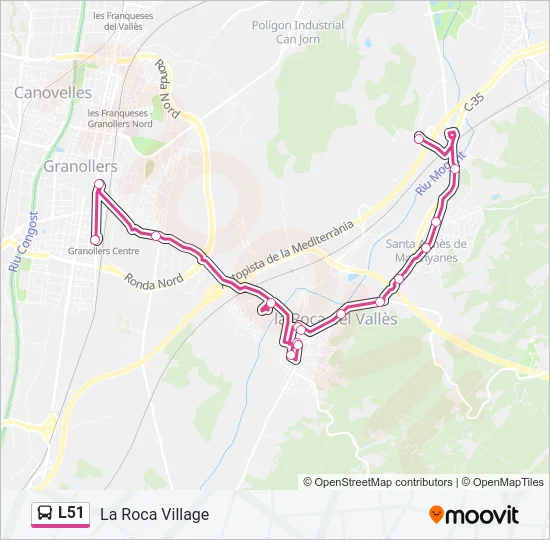 L51  Line Map