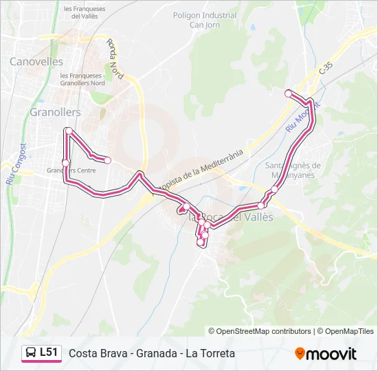 L51  Line Map