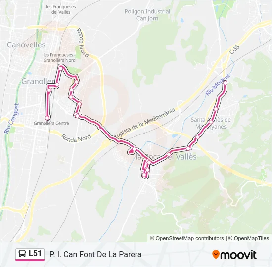 L51  Line Map
