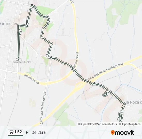 L52  Line Map