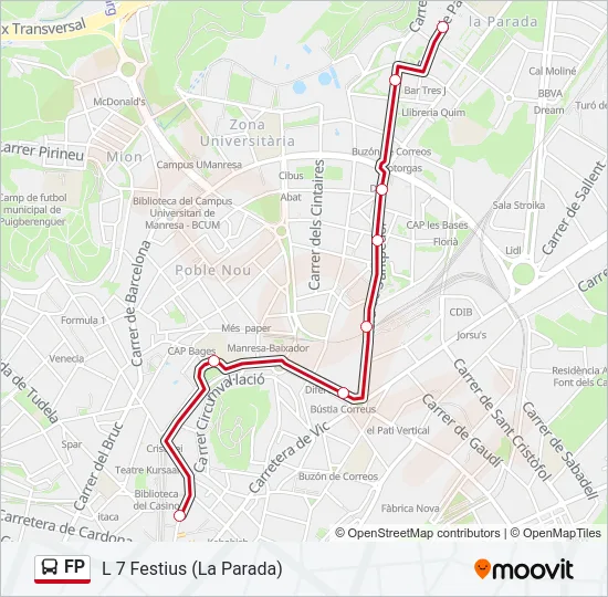 FP  Line Map