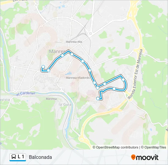 L 1  Line Map
