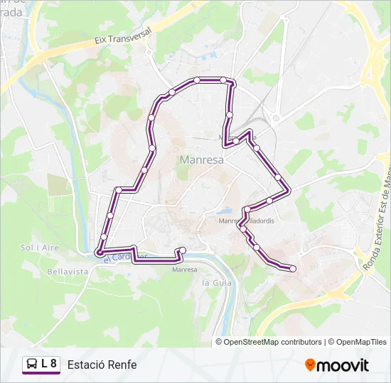 L 8  Line Map