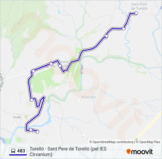 483  Line Map