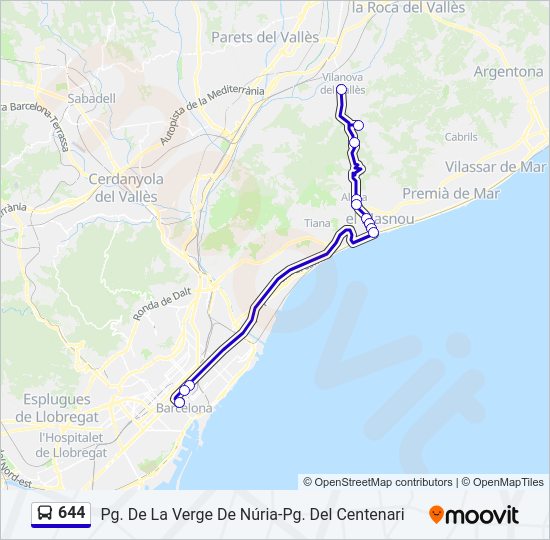 Mapa de 644 de 