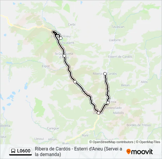 L0600  Line Map