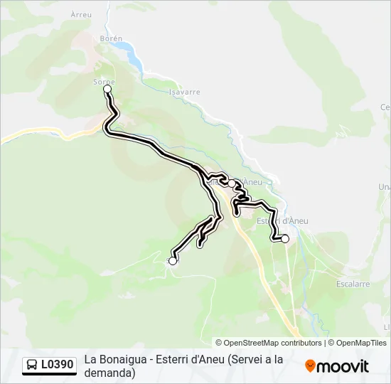 L0390  Line Map