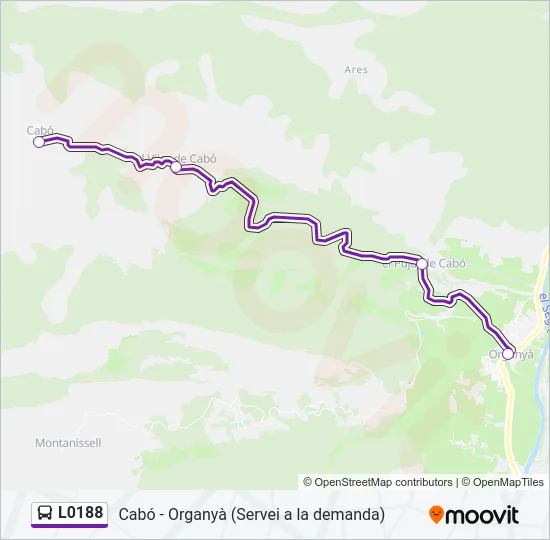 L0188 Bus Line Map