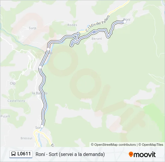 L0611  Line Map