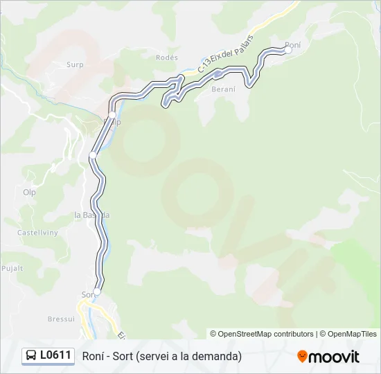 L0611  Line Map