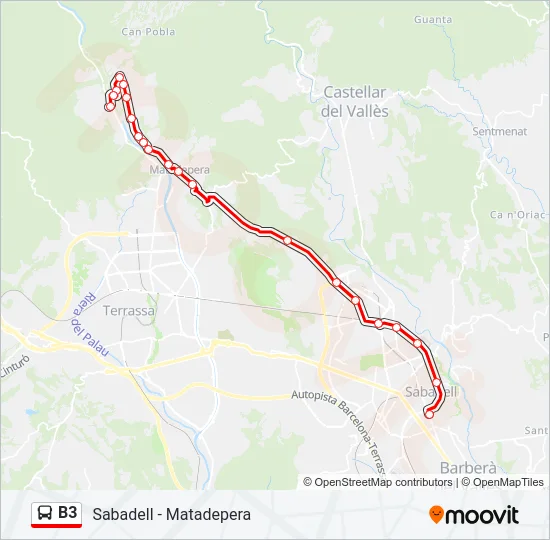 B3  Line Map