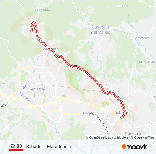 B3  Line Map