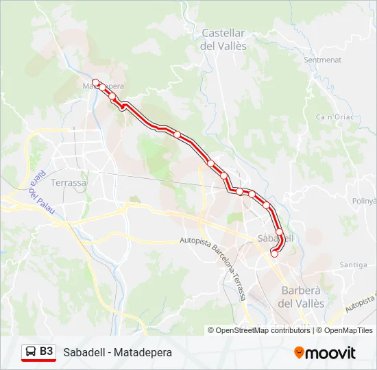 B3  Line Map