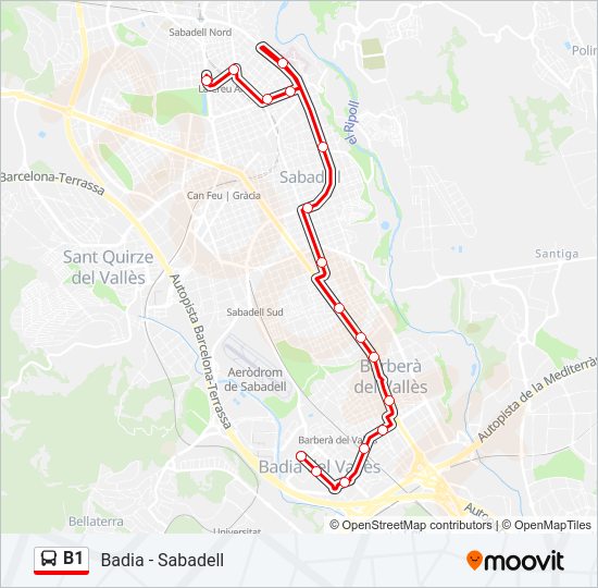 Mapa de B1 de 