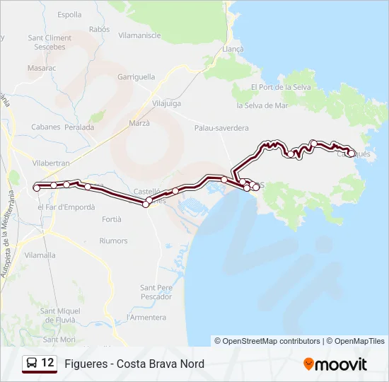 12  Line Map