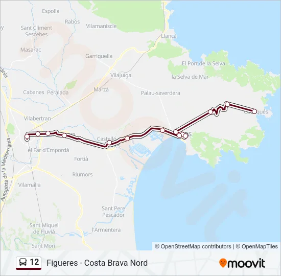 12  Line Map