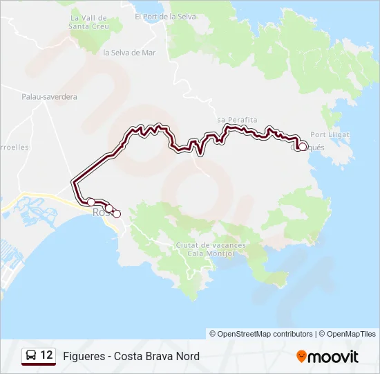 12  Line Map